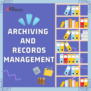 archiving and records management online learning course
